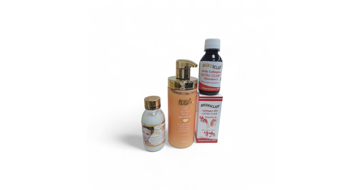 Lait Super Blanchisseur Hydratant Aux Huiles Essentielles Et A La Glutathione Glutat Fort